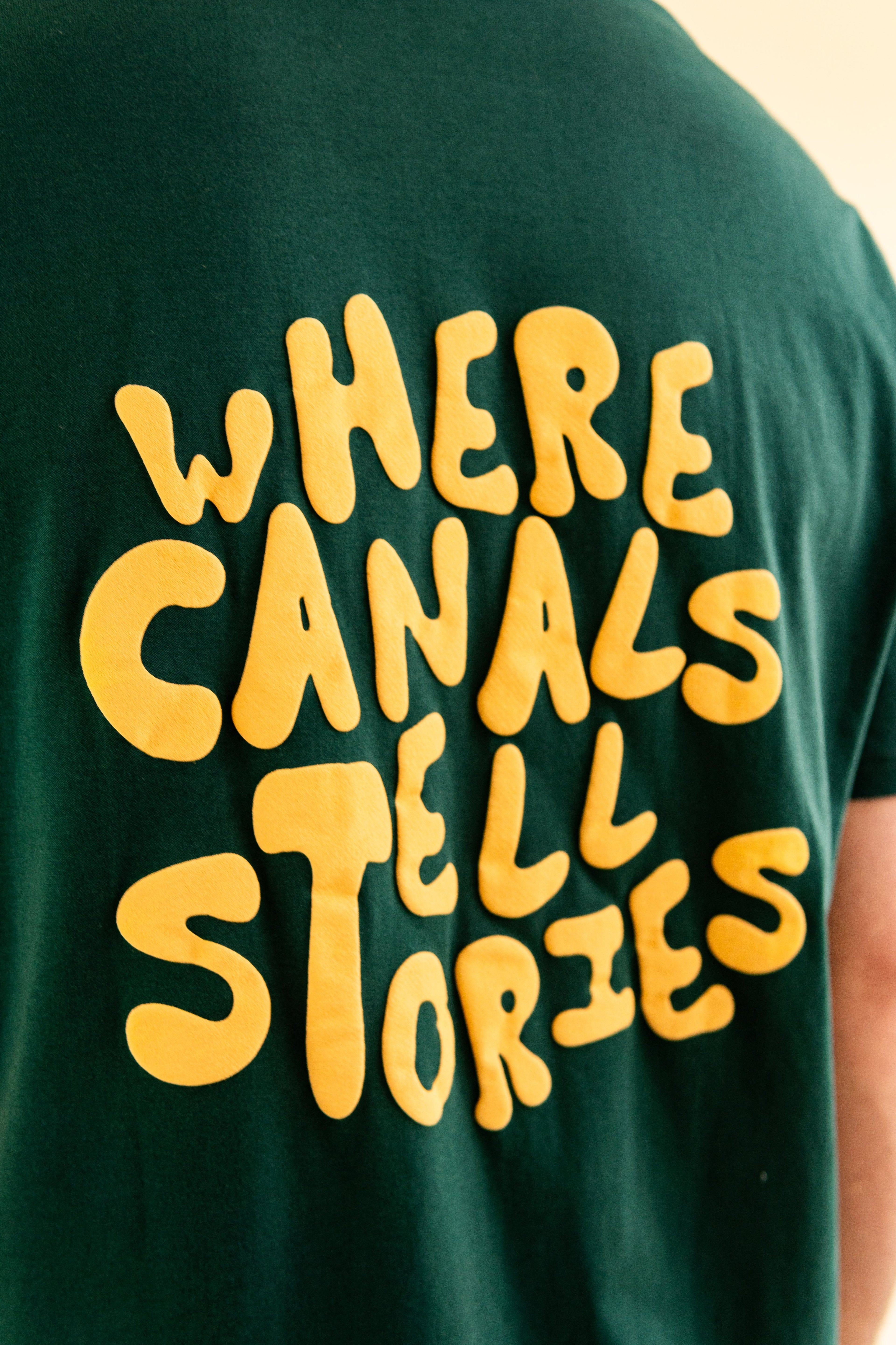 &quot;Where Canals Tell Stories&quot; T-Shirt