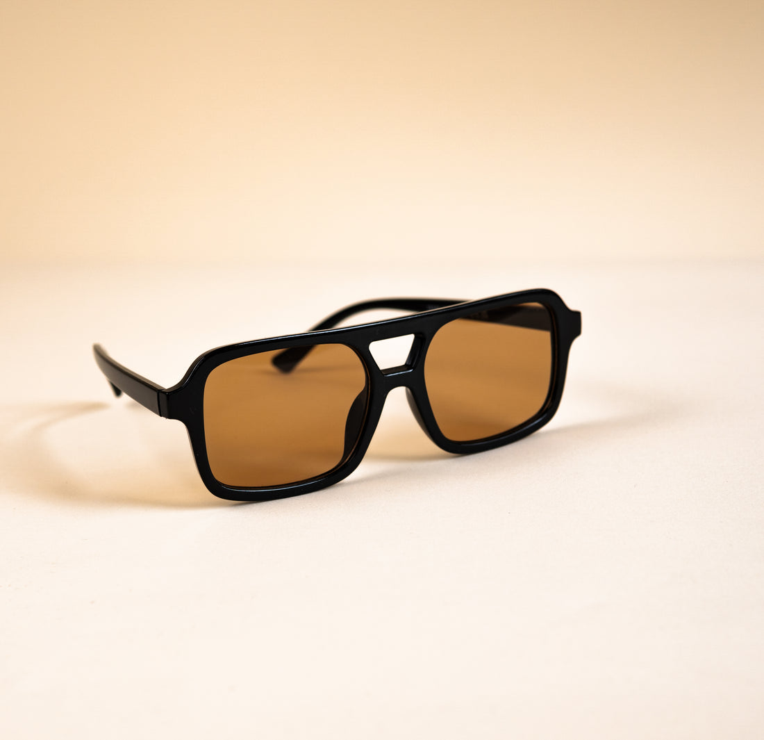 Black Square Sunglasses